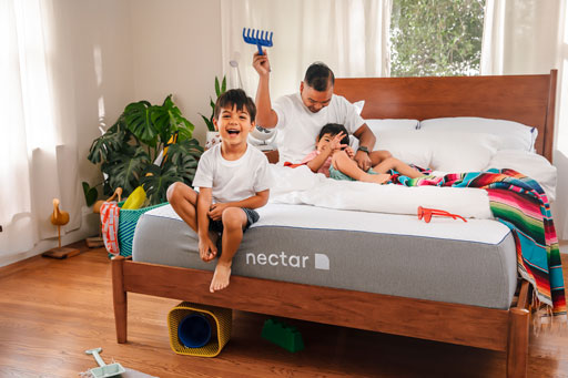 Euro King Bed and Mattress
