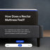 Nectar Memory Foam Mattress - Graphite