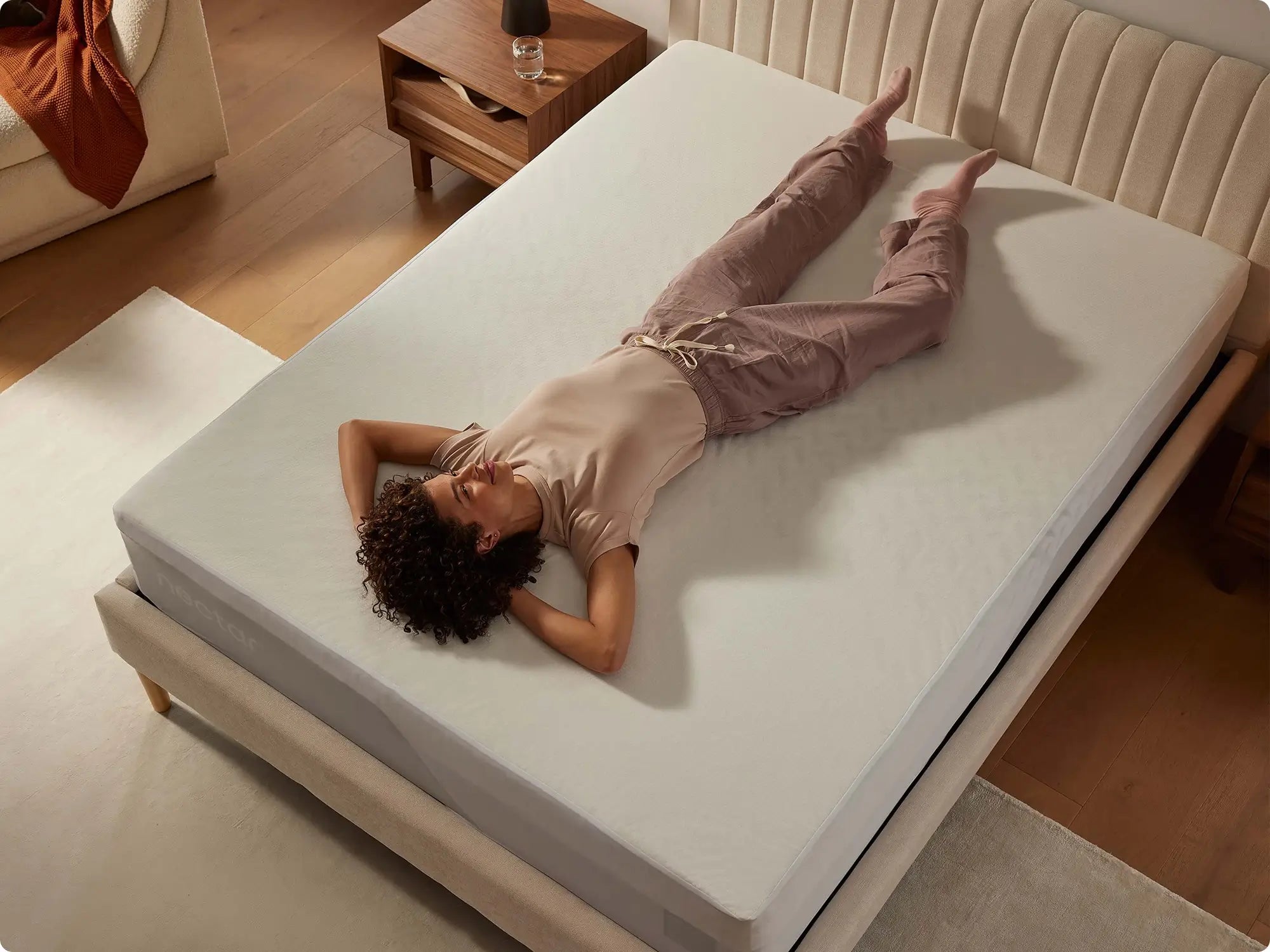 Euro Single Bed and Mattress