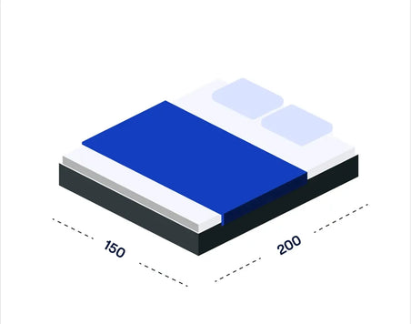 King Bed and Mattress