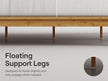 Bamboo Platform Bed Frame