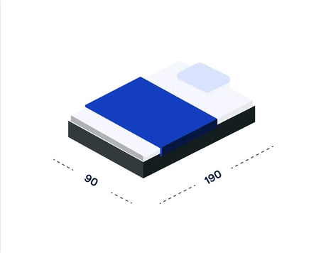 Single Bed and Mattress