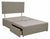 Single / Mink / 2 Drawer