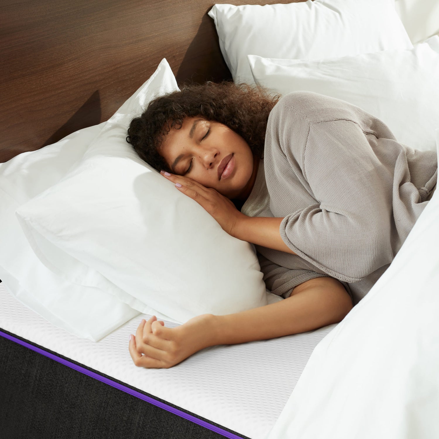 Hybrid Mattress Purple Pillow Top Mattress Purple Pillow Purple