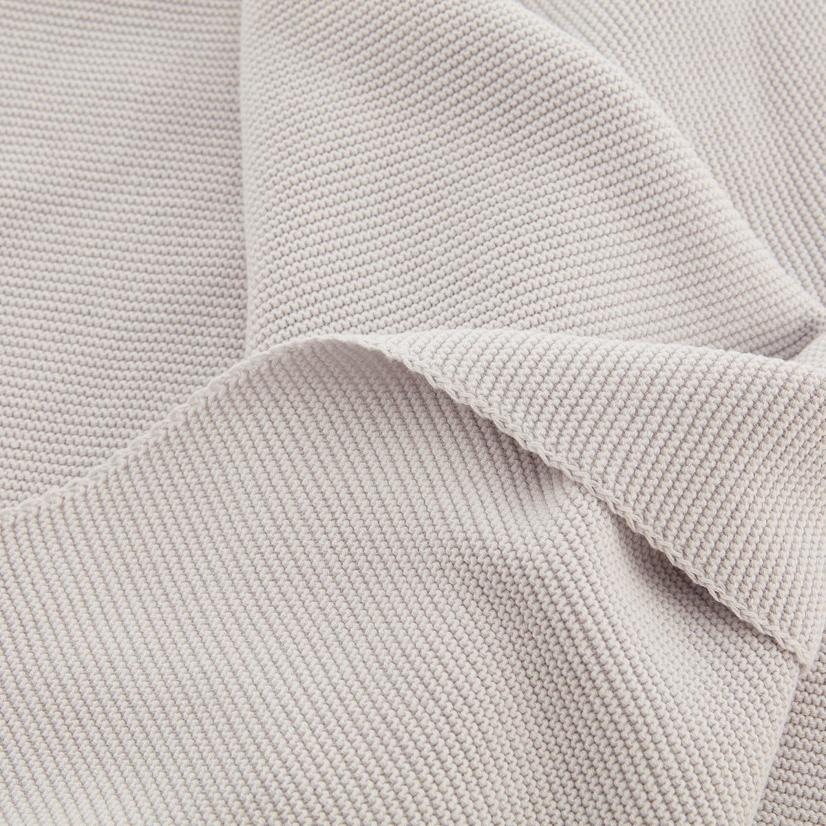 Organic Lightweight Knitted Throw