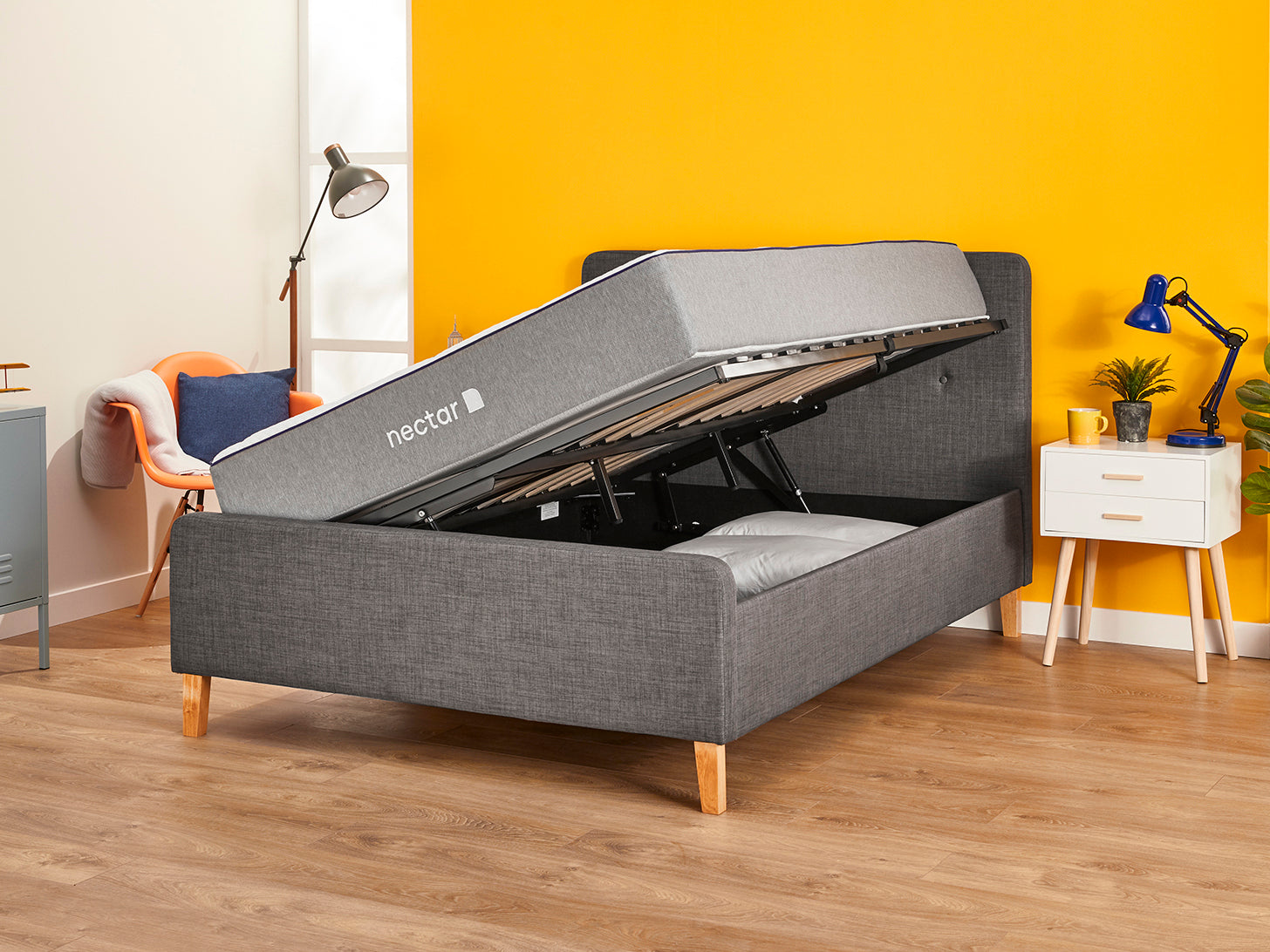 Nectar ottoman bed new arrivals