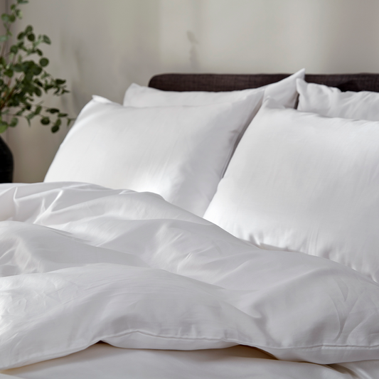 ORGANIC COTTON SATEEN DUVET SET